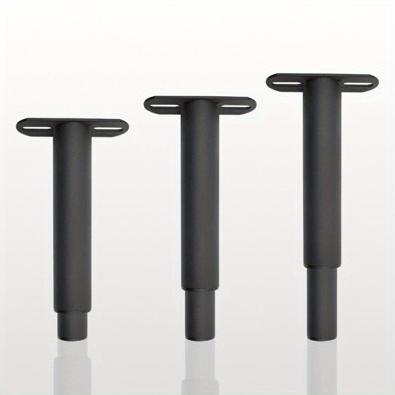 Регулируемые металлические опорные ножки для каркаса кровати - для использования с диваном, шкафом или кроватью размера "king-size" - регулируемые по высоте ножки для мебели