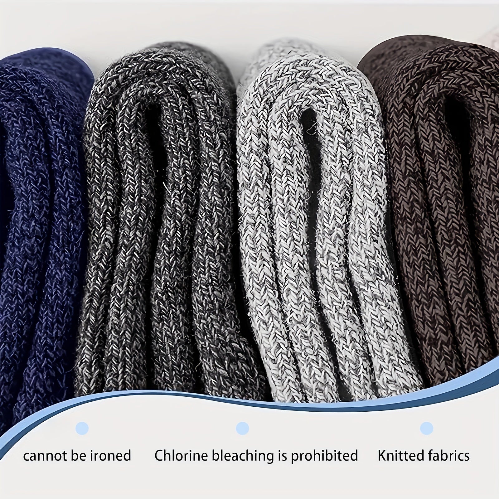 Men's Winter Socks 5 Pairs Thick Hiking Casual Warm Comfortable