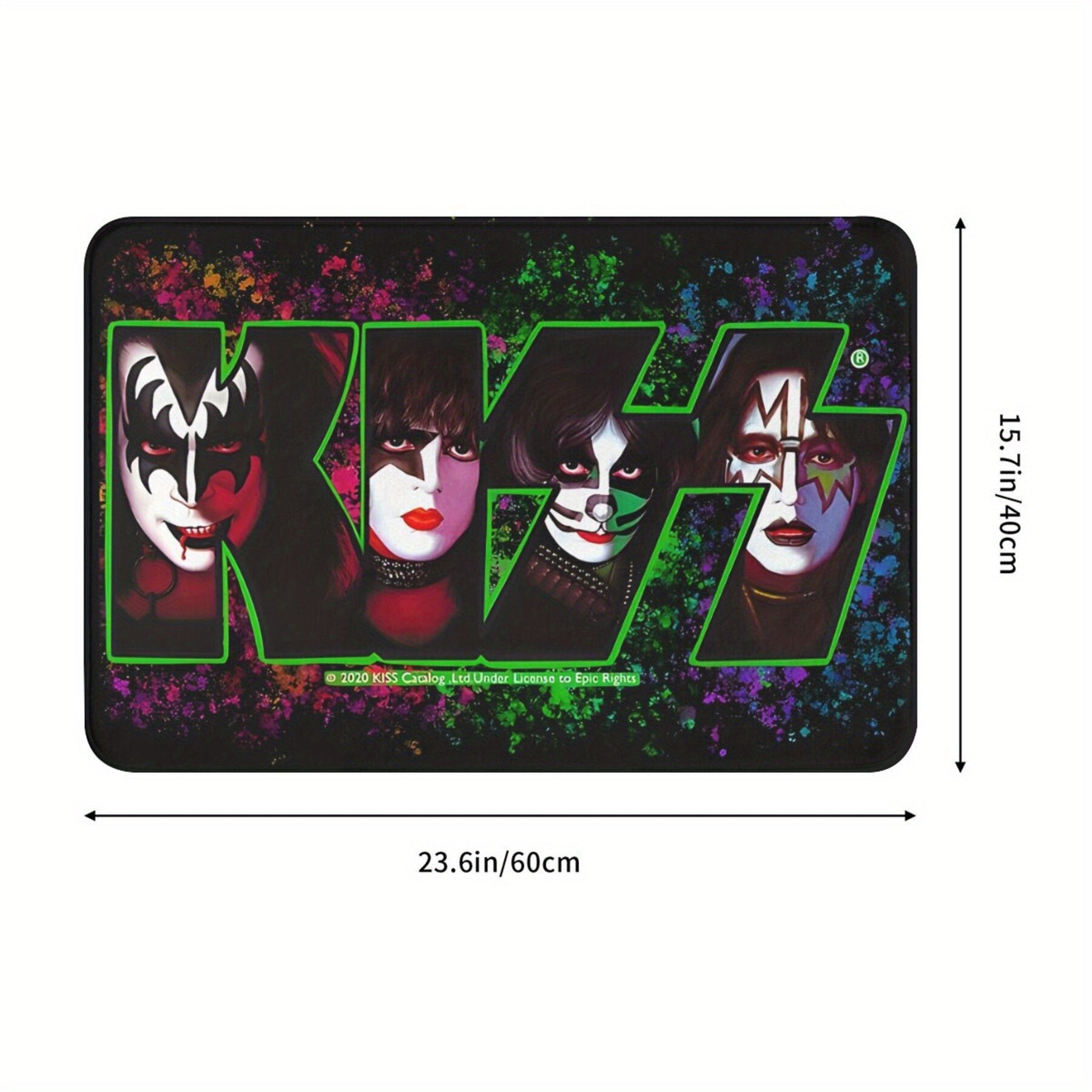 Christmas Bedroom Mat Kiss Fan Design Doormat Kitchen Carpet Home Decor