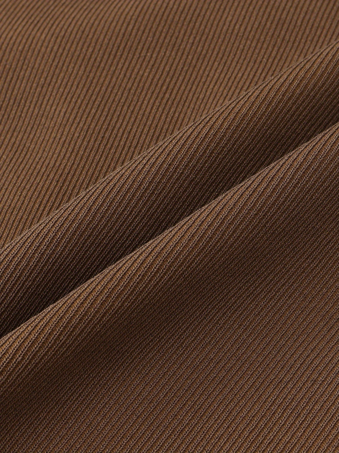 Men's Knit Cardigan Sweater with Business Collar and Pockets in Solid Color