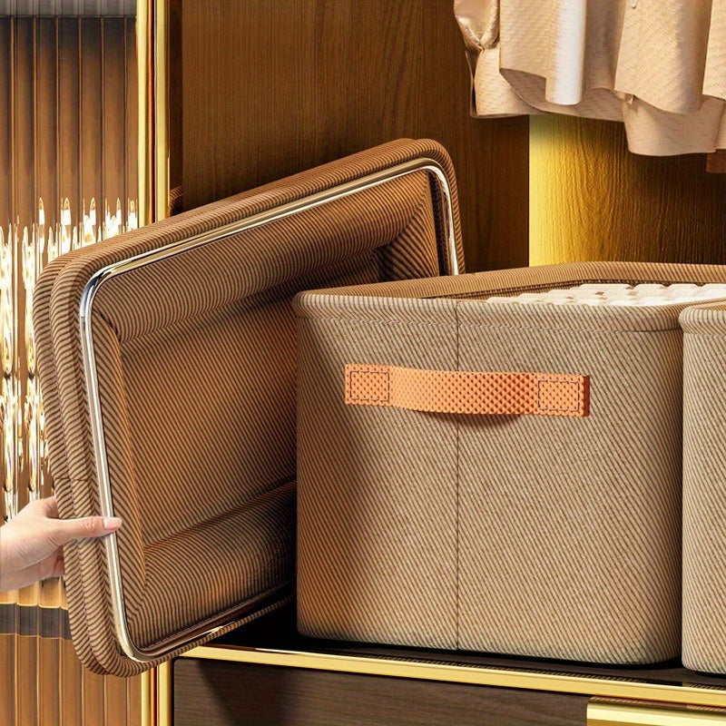 Rust-Resistant Portable Storage Basket for Dorms Homes Offices Rectangular