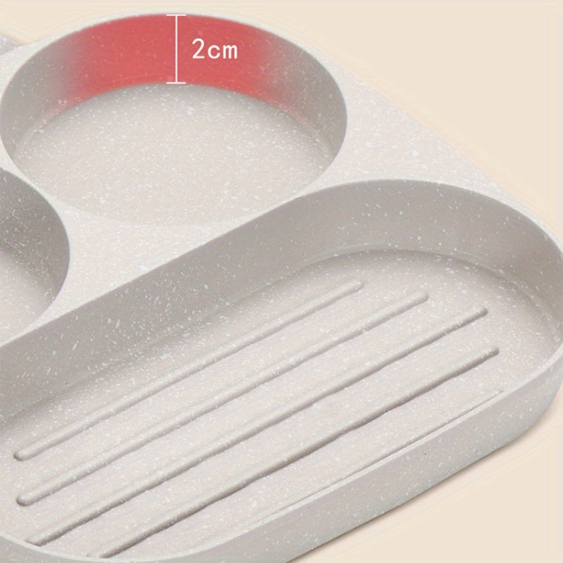 3-in-1 Qolipsiz Omelet Qozon Alüminium Oshxona uchun Non-Stick Non-qarshi Tovoq Non-qarshi Tovoq uchun Non-Stick Non-qarshi Tovoq uchun Non-Stick