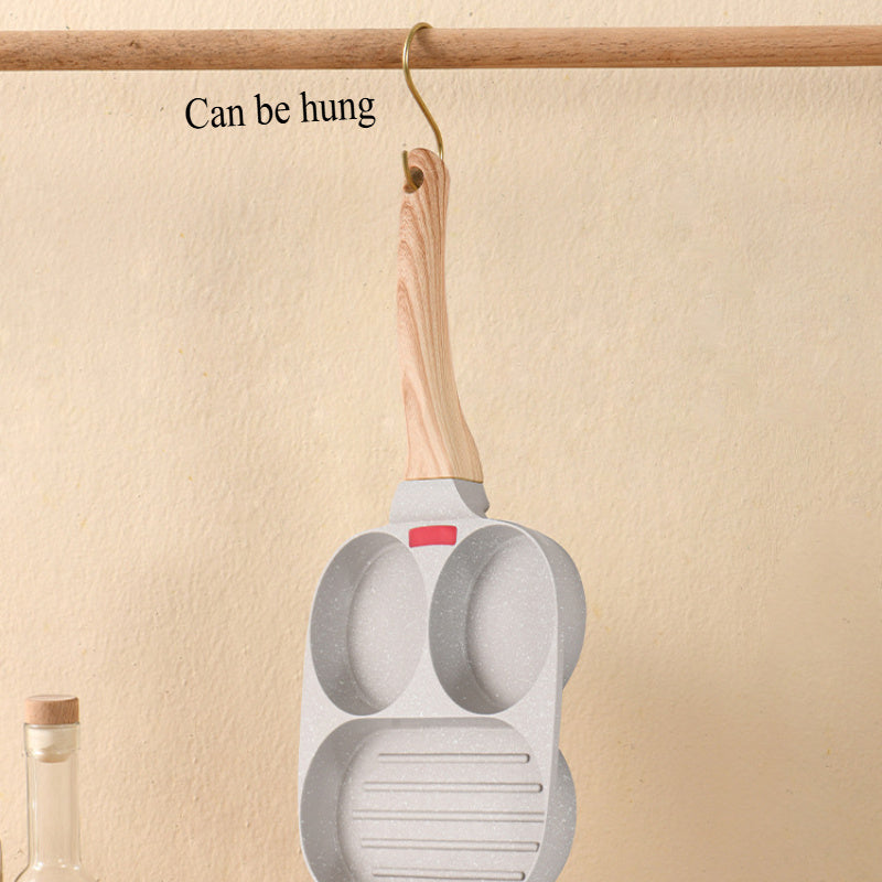 3-in-1 Qolipsiz Omelet Qozon Alüminium Oshxona uchun Non-Stick Non-qarshi Tovoq Non-qarshi Tovoq uchun Non-Stick Non-qarshi Tovoq uchun Non-Stick