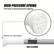 Sozlanadigan zanglamaydigan po'latdan yasalgan tortish choyi uchun hammom shkafining derazasi uchun kumush