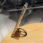 Luxury Samsung Phone Case with Glitter Magnetic Holder Lens Protection and Wireless Charging