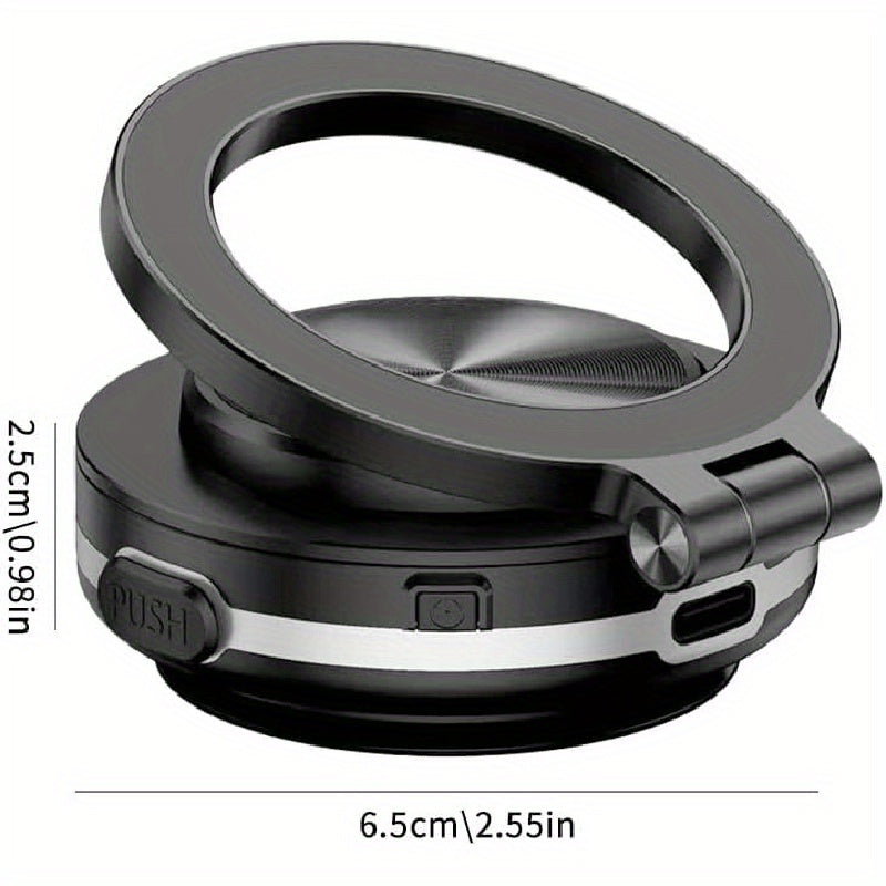 Magnitli avtomobil telefon uchun o'rnatish, Zink alloy, 360° aylantirish, panel uchun tutqich