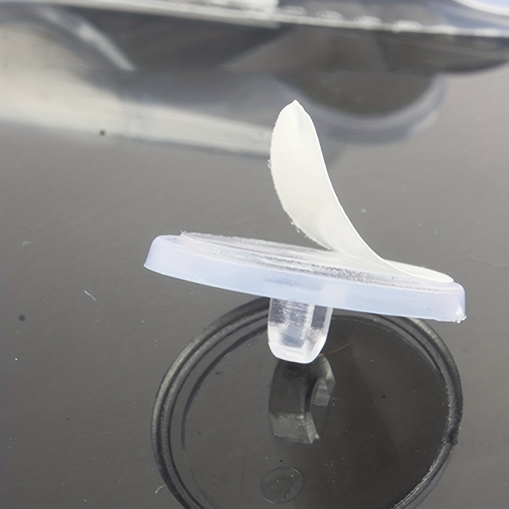 100 ta shift uchun 50 ta yopishqoq va shaffof mustahkam devor kancalari, bayram bezaklari uchun