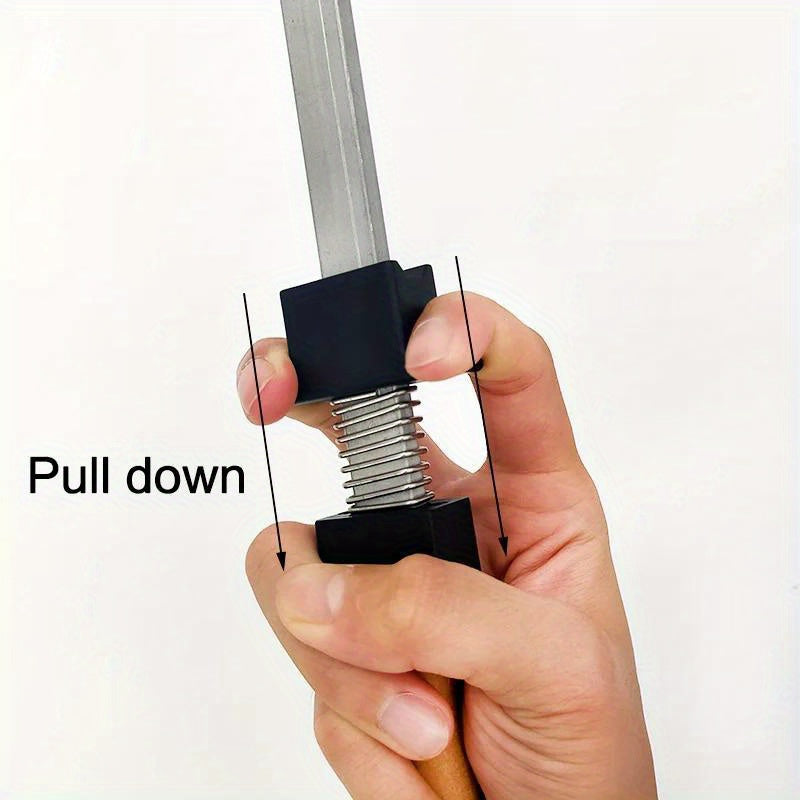 Fixed Angle Manual Knife Sharpener with Adjustable 10-50° Angle for Kitchen and Restaurant Use