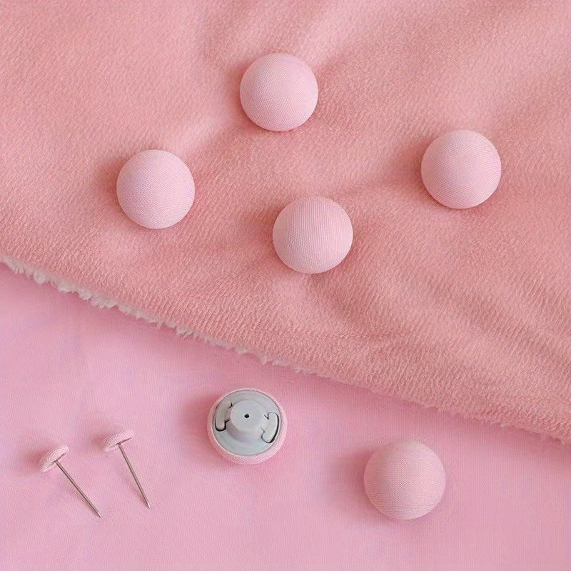 Juego de 8 clips de seguridad antideslizantes rosas para mantas, sábanas, colchones y edredones