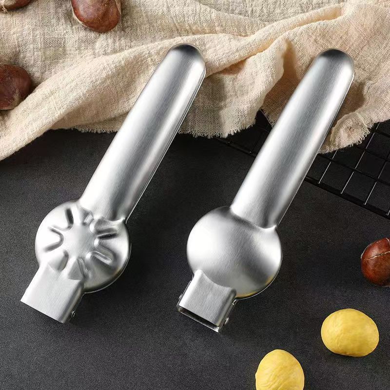 Stainless Steel Chestnut Opener for Cracking Hard Shells and Removing Pits