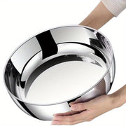 Нержавеющая сталь, устойчивая к ржавчине, кухонная раковина с многофункциональным дизайном - идеально подходит для супов, горячих блюд и смешивания теста