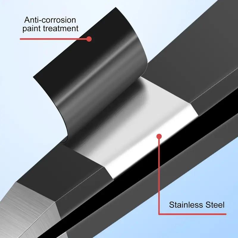 Unisex Stainless Steel Tweezers Set for Eyebrow Facial Hair Removal