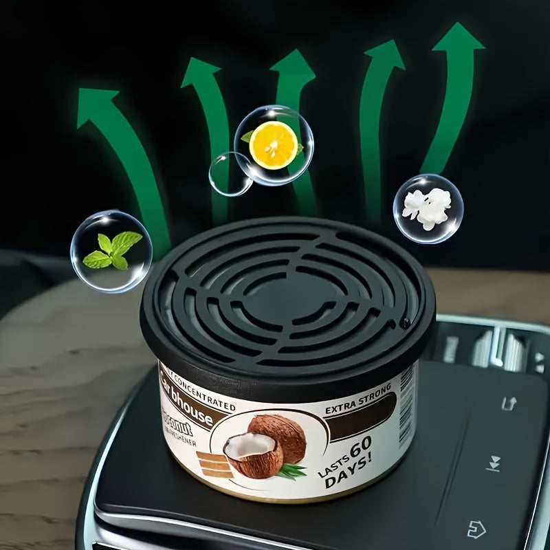 Деревянный ароматизатор для автомобиля с длительным ароматом, универсальное использование для автомобиля, дома, офиса, ванной и спальни, не требует подключения, длится 60 дней.