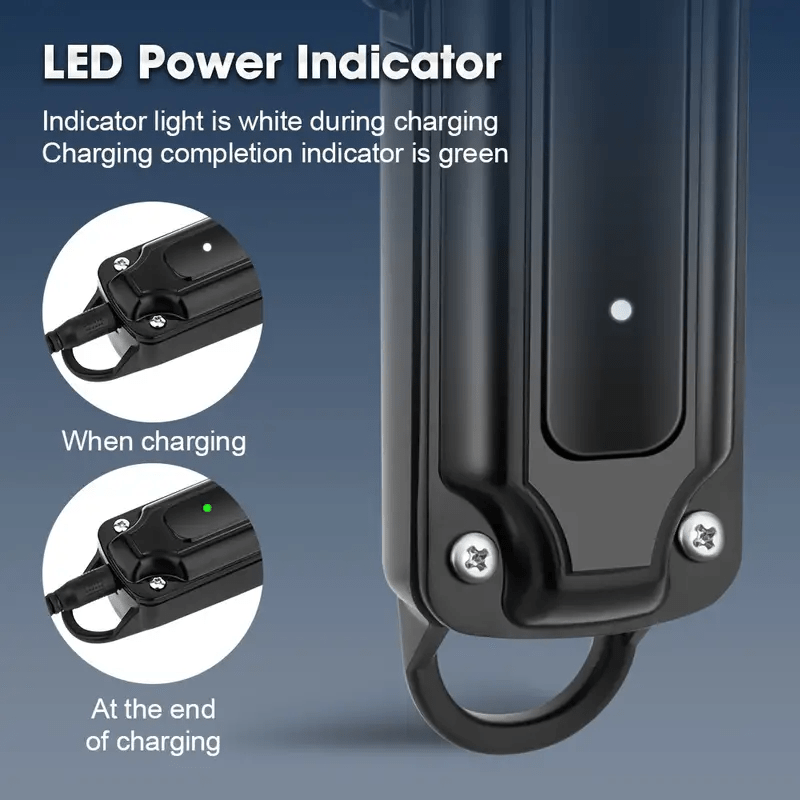 Cortapelos profesionales con motor de alta velocidad, batería de litio de 1500mAh, set de caja de regalo
