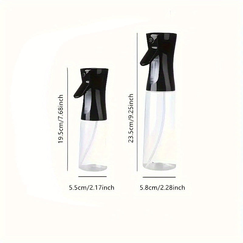 Oil Sprayer Bottle, Plastic Dispenser for Oil Pouring and Spraying, Leak-Proof Kitchen Storage