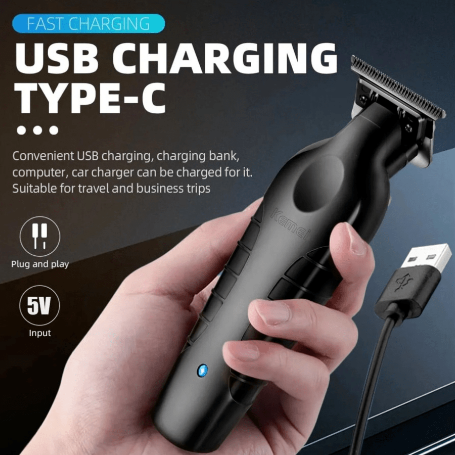 Professional Hair Clipper Trimmer Set 2296 2299 Cordless USB Rechargeable