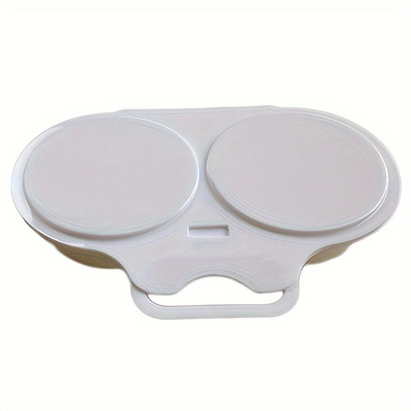 Round Plastic Egg Poacher Microwave Egg Steamer Reusable Omelette Maker