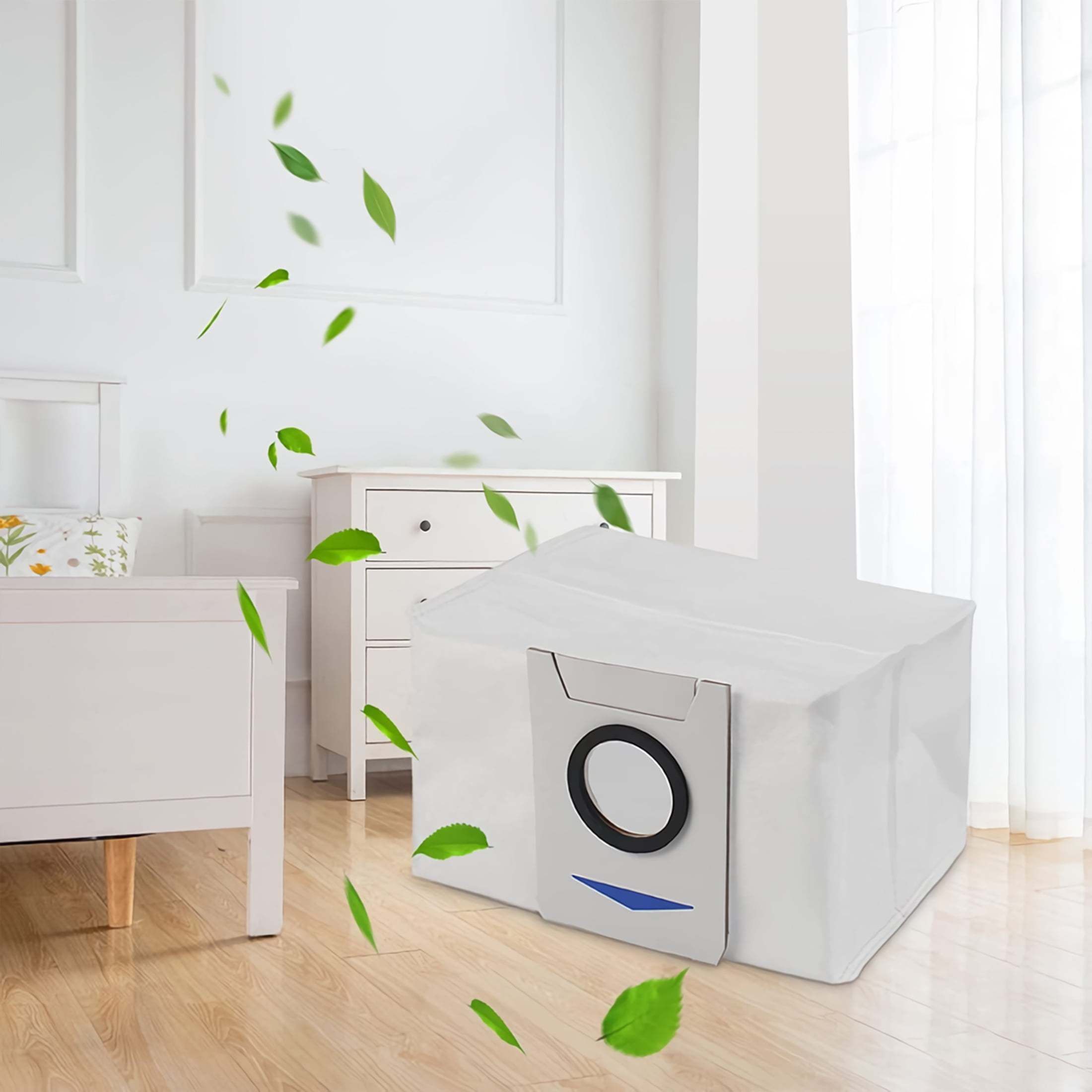 Set of 10 Dust Bags for Robot Vacuums, 3L Capacity, Easy Seal