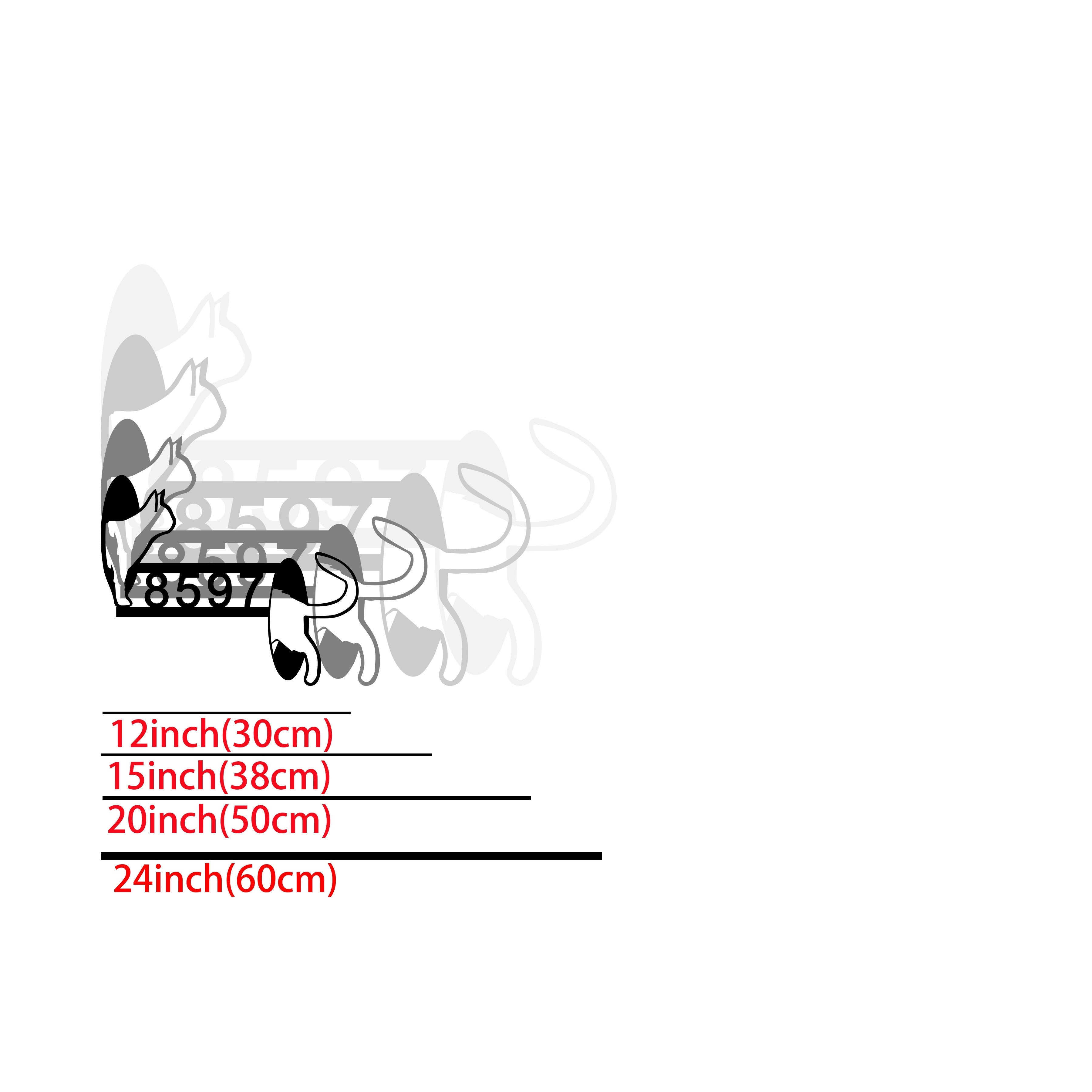 Mustahkam Metall Mushuk Eshigi Raqam Belgisi, Ichki yoki Tashqi Foydalanish Uchun Mos, Zamonaviy Qayta Qayta Temir Devor Dekori, Mukammal Uyga Kirish Sovg'asi, Mushuk Eshigi Uchun Devorga O'rnatiladigan Raqamli Plakat, Suvga Chidamli