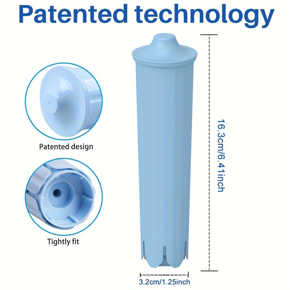 Water Filter Set for Coffee Makers, Limescale Prevention, Blue