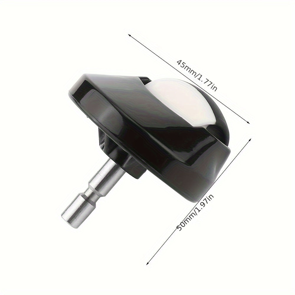 Set of 3 Replacement Tires and Front Caster for Robot Vacuum Models 500-900