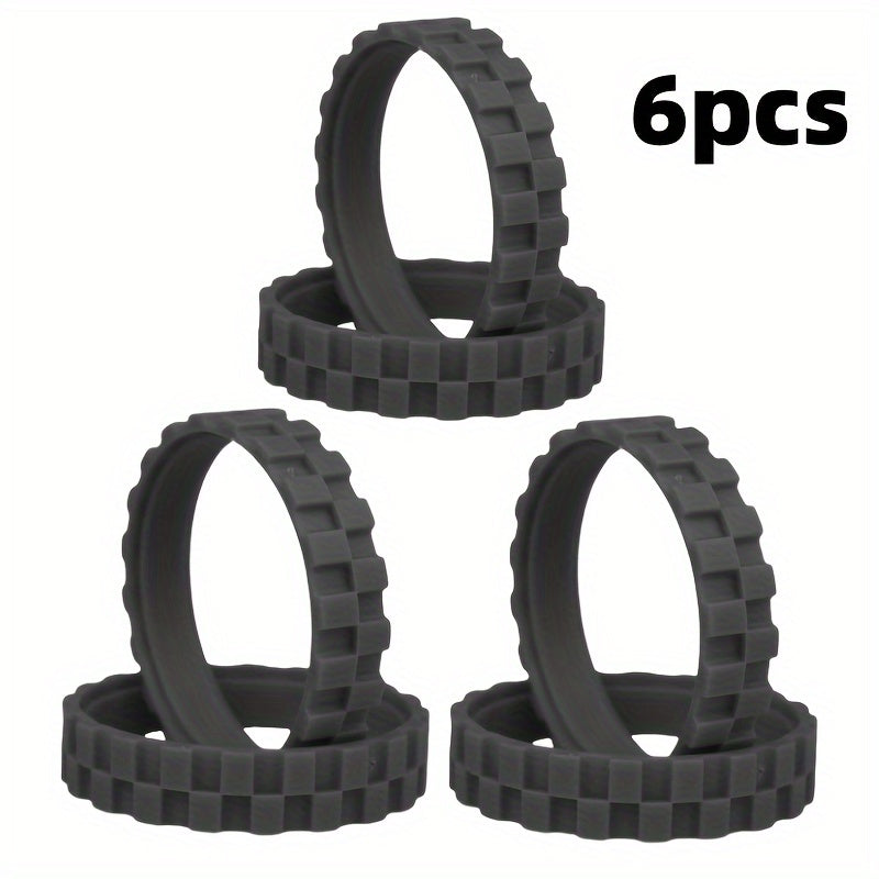 Neumáticos de silicona para robot aspirador compatibles con la serie 676 980 698 de la serie 500 900
