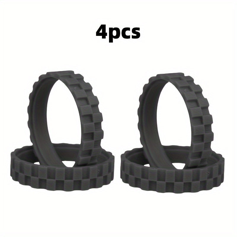 Neumáticos de silicona para robot aspirador compatibles con la serie 676 980 698 de la serie 500 900