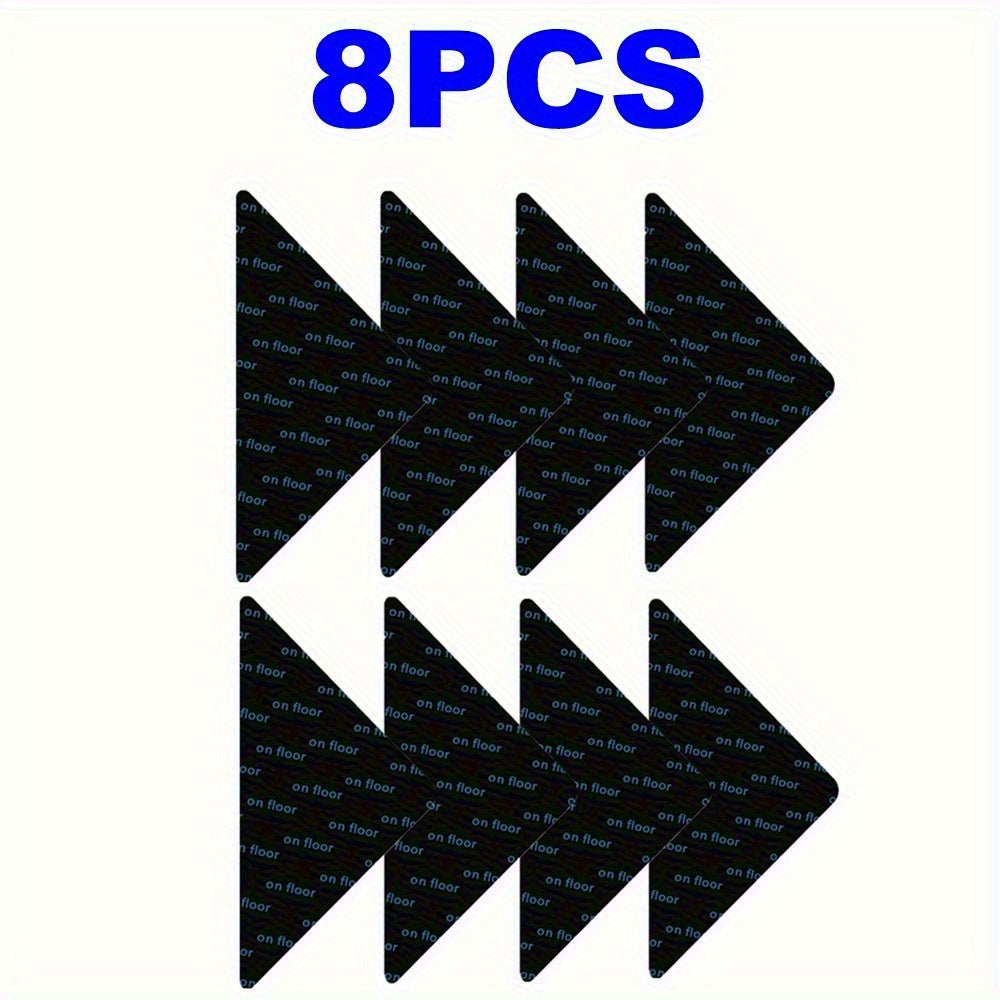 Triangle Carpet Grippers Non-Slip Reusable Edging Holders for Hardwood Tile Floors