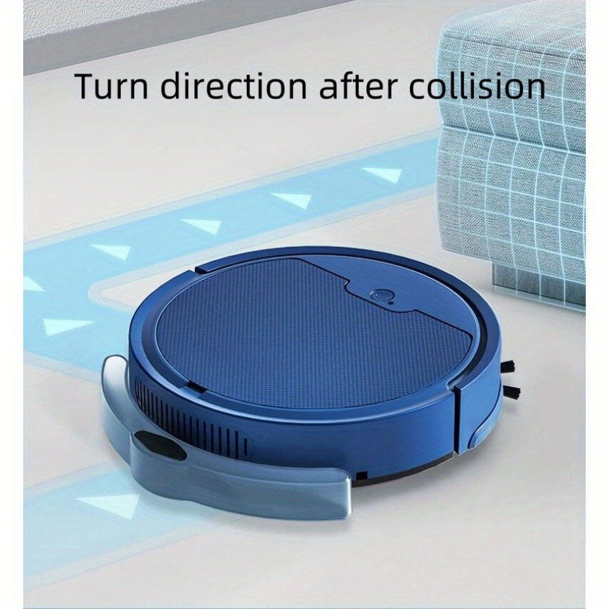 1 dona Aqlli 3-in-1 Portativ Robot Changyutgich va Mop, Katta Suv Tanki bilan, USB orqali Zaryadlanadigan, 36V Maks, Simsiz, 20 daqiqa Ishlash Vaqti, Uy Tozalash uchun Ilova Bilan Boshqarish.