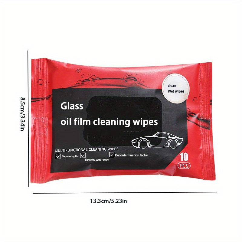 Car Windshield Cleaning Wipes 3 Pack Glass Degreasing and Cleaning Cloth