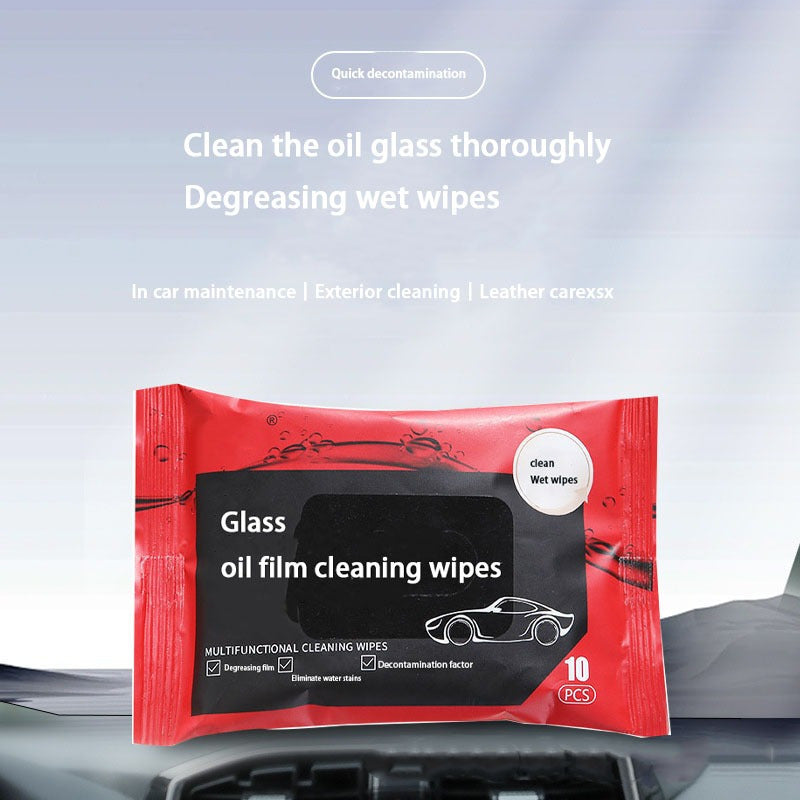 Car Windshield Cleaning Wipes 3 Pack Glass Degreasing and Cleaning Cloth