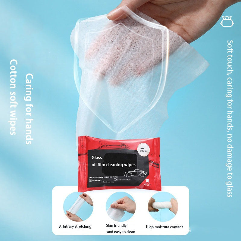 Car Windshield Cleaning Wipes 3 Pack Glass Degreasing and Cleaning Cloth