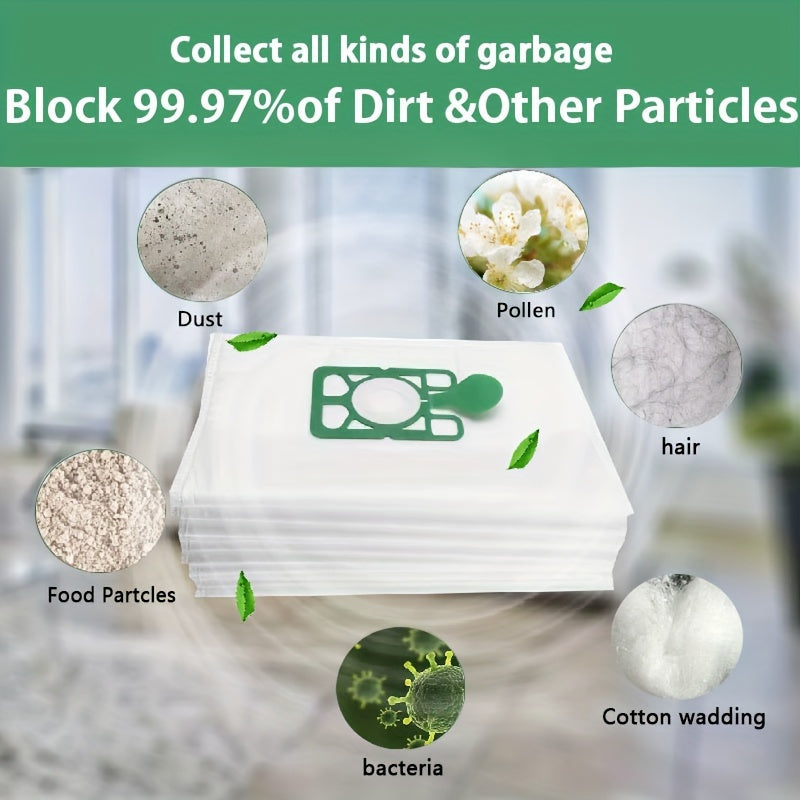 HVR200M-22 uchun 7 ta paket vakuum tozalash sumkasi, oqib ketmas, yuqori sig'im