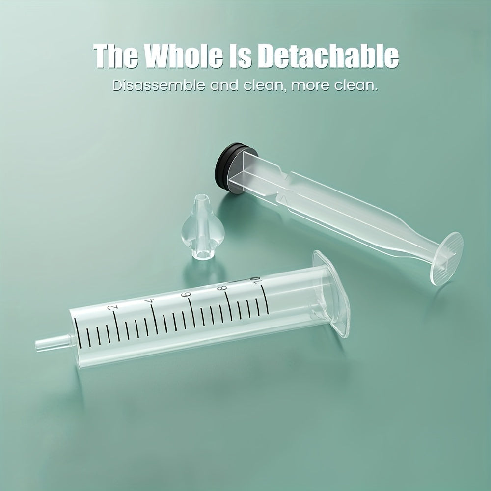 Set of 2 Kids Nasal Washers Silicone 10ml Irrigator for Children