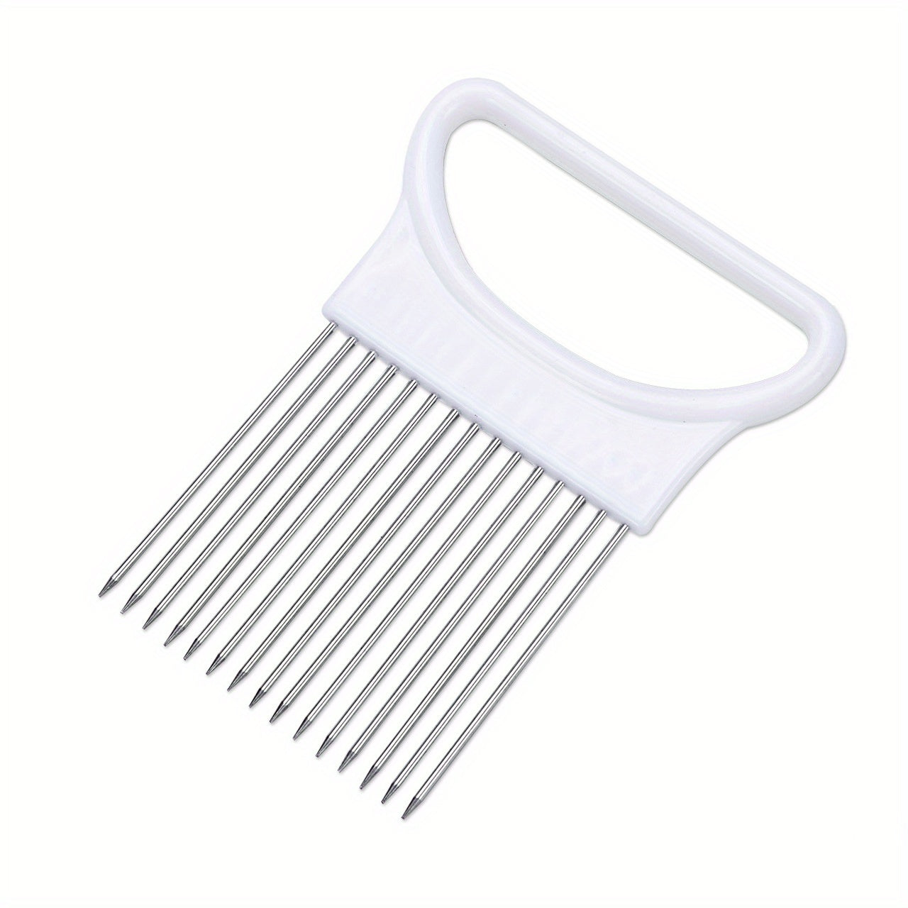 Stainless Steel Onion Cutter Meat Tenderizer Fork Shredder Kitchen Tool