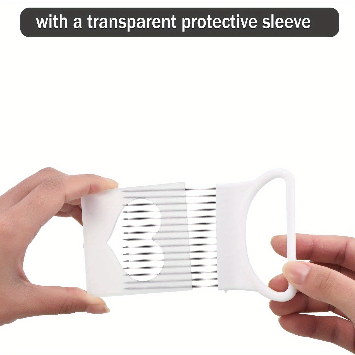 Stainless Steel Onion Cutter Meat Tenderizer Fork Shredder Kitchen Tool