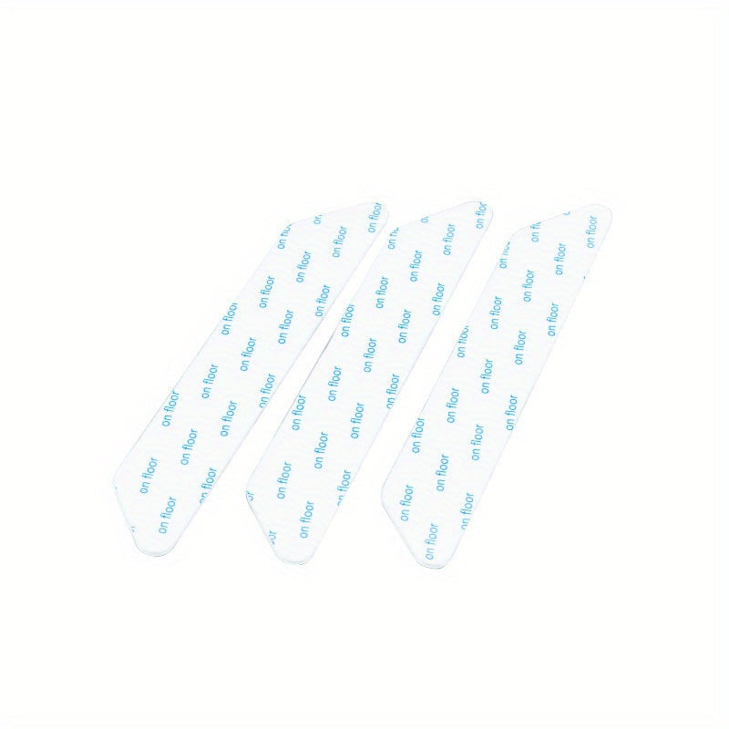 Set of 6 Non-Slip Rug Grippers Reusable Adhesive Strips for Carpets and Floors