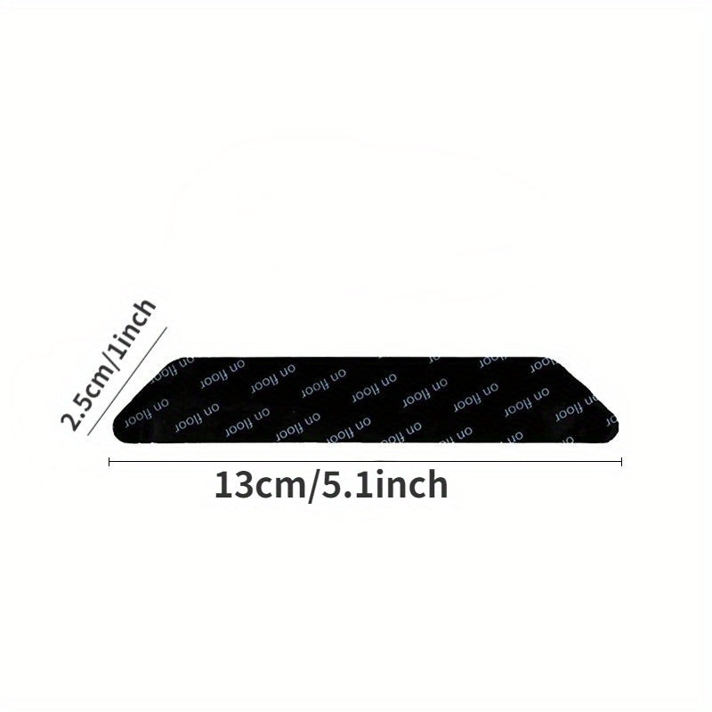 Set of 6 Non-Slip Rug Grippers Reusable Adhesive Strips for Carpets and Floors