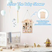 Baby Milestone Photo Frame 12 Months Neutral Gift for First Birthday or Mother's Day