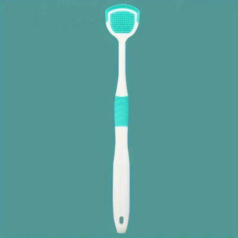 Adult Silicone Tongue Scraper with Reducing Bad Breath, Unfragranced