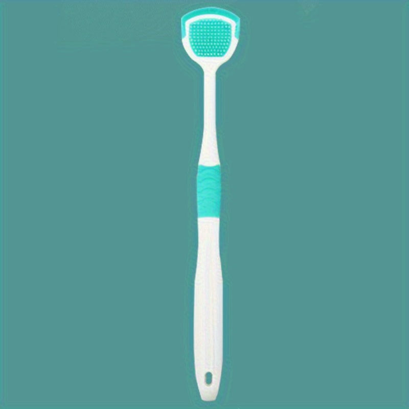 Adult Silicone Tongue Scraper with Reducing Bad Breath, Unfragranced