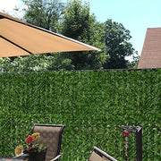 Artificial Ivy Fence Screen Privacy Fence Wall Cover for Outdoor Garden and Home