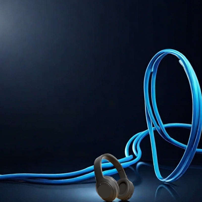 Simsiz o'yin quloqchinlari, stereo ovoz, mikrofon, USB orqali zaryadlanadigan, musiqa, sport va boshqa narsalar uchun uzoq muddatli batareya.