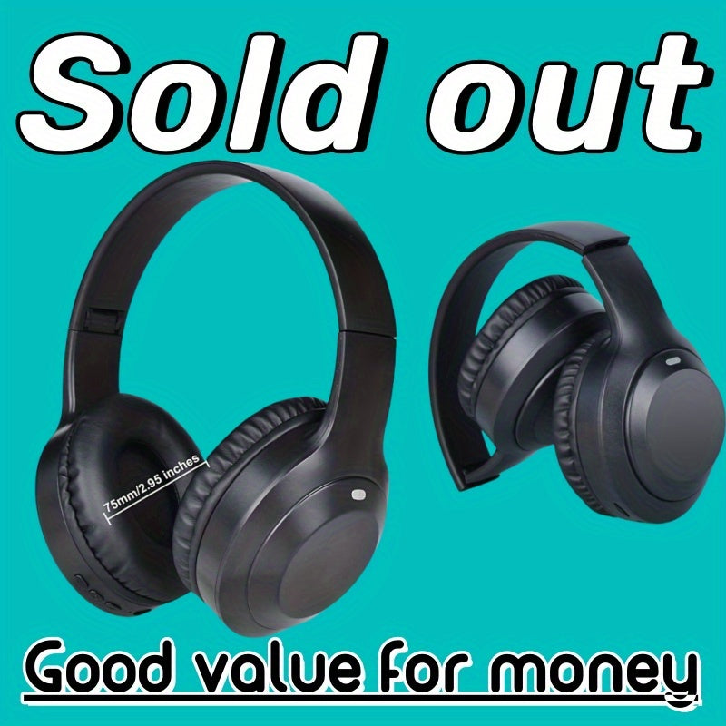 Simsiz o'yin quloqchinlari, stereo ovoz, mikrofon, USB orqali zaryadlanadigan, musiqa, sport va boshqa narsalar uchun uzoq muddatli batareya.