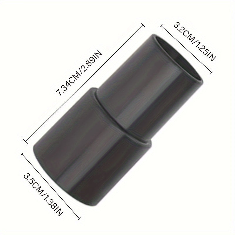 32mm dan 35mm shlang ulanishlarini o'zgartirish uchun universal vakuum tozalagich tayoq adapteri, vakuumning yetkazib berish masofasini kengaytiradi.