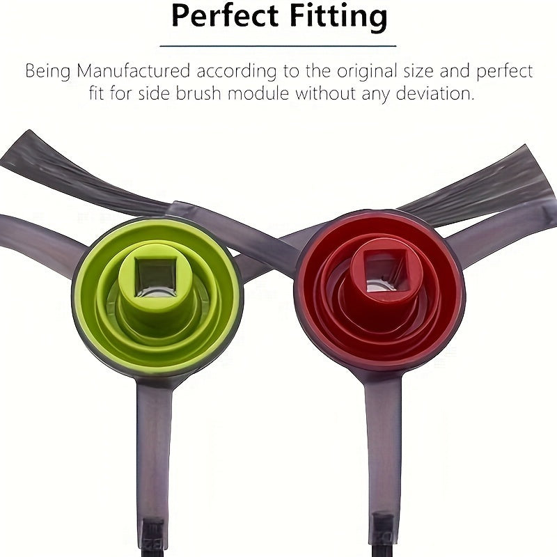 Replacement Side Brushes for Robot Vacuum Cleaner, Compatible with Various Models