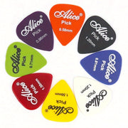 Набор из 12 медиаторов для гитары для акустической, электрической и бас-гитары, прочный ABS, разная толщина 0,58-1,5 мм