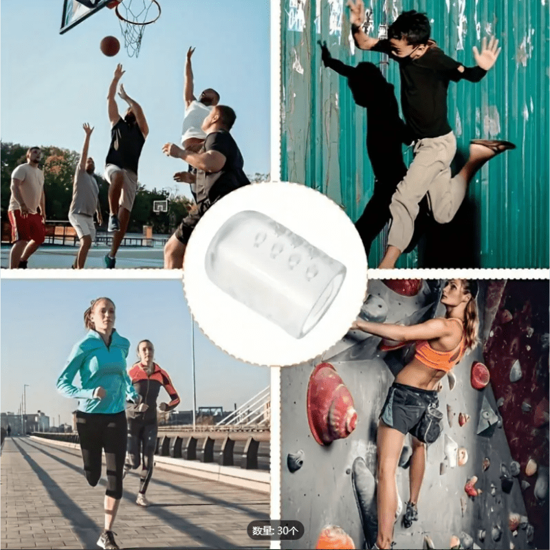 30 Sets Silicone Toe Protectors Pink Comfortable Breathable Toe Covers for Ingrown Nails