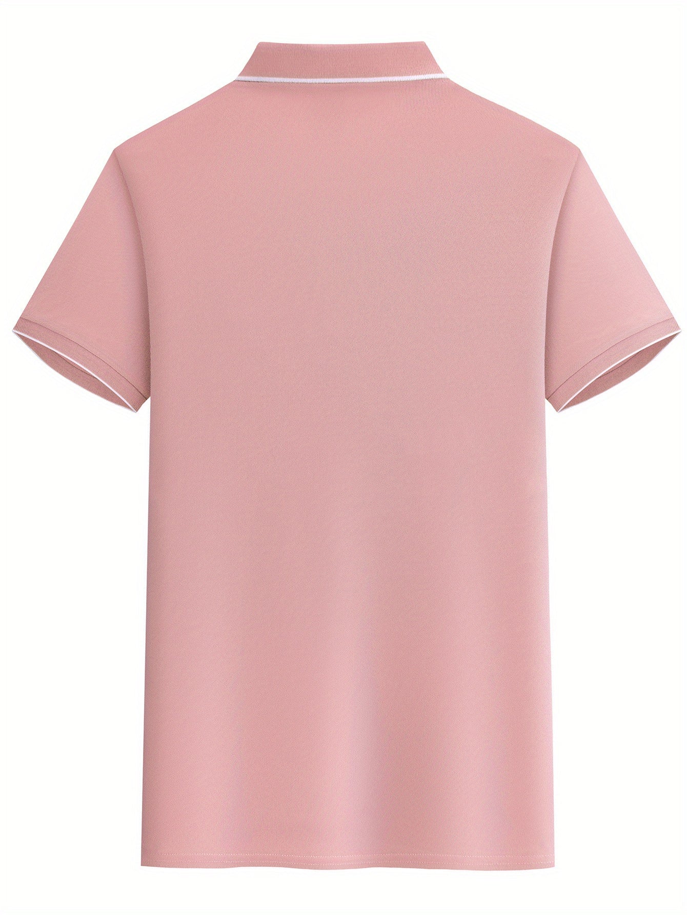 Мужская короткая рубашка с принтом для гольфа для делового casual и теннисных тренировок