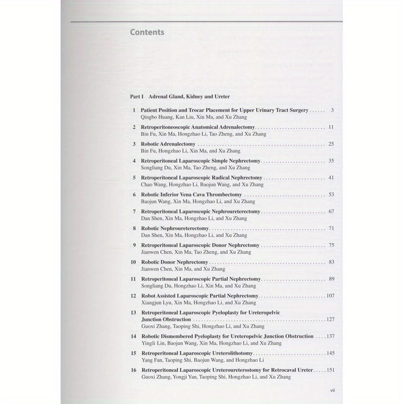 Urology Surgery Laparoscopic and Robotic Techniques Medical Book